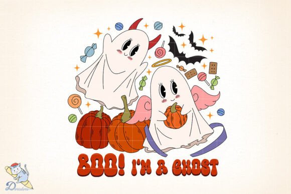 Boo I'm a Ghost – A Versatile Digital Art Asset