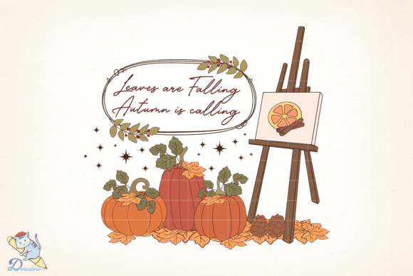 Falling Autumn is Calling: A Digital Art Experience for Creative Projects