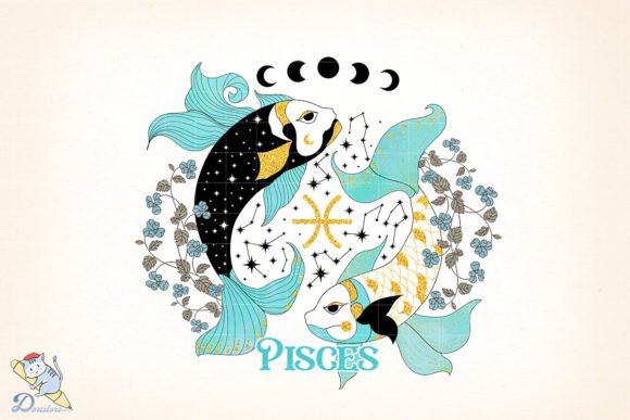 Floral Zodiac Pisces Sublimation: Creative Possibilities for Personal and Professional Projects