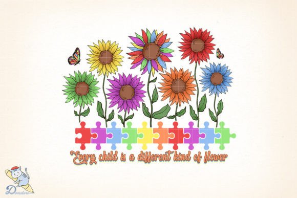The Autism Kind of Flower PNG: A Unique Digital Art Resource