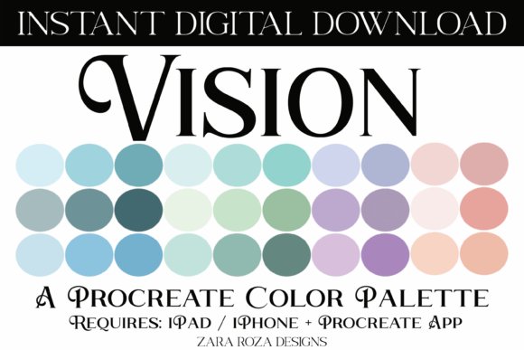 Vision Procreate Color Palette: Elevate Your Digital Art with a Thoughtfully Curated Color Scheme