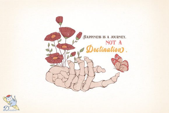 Wildflower Happiness is a Journey: A Digital Art Experience